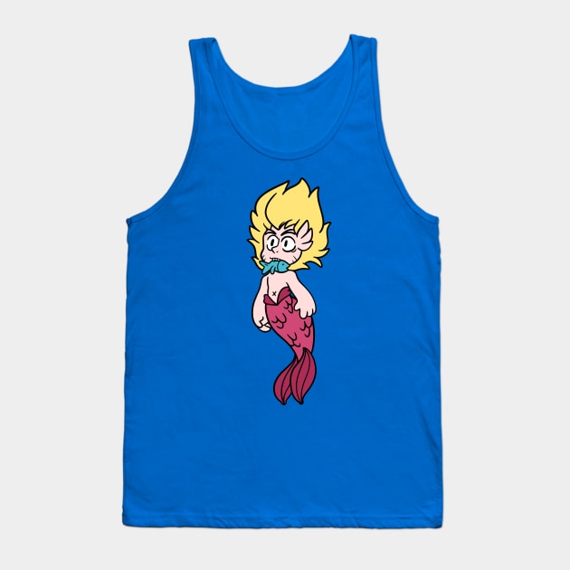 Merman with Fish Tank Top by Get A Klu Comics